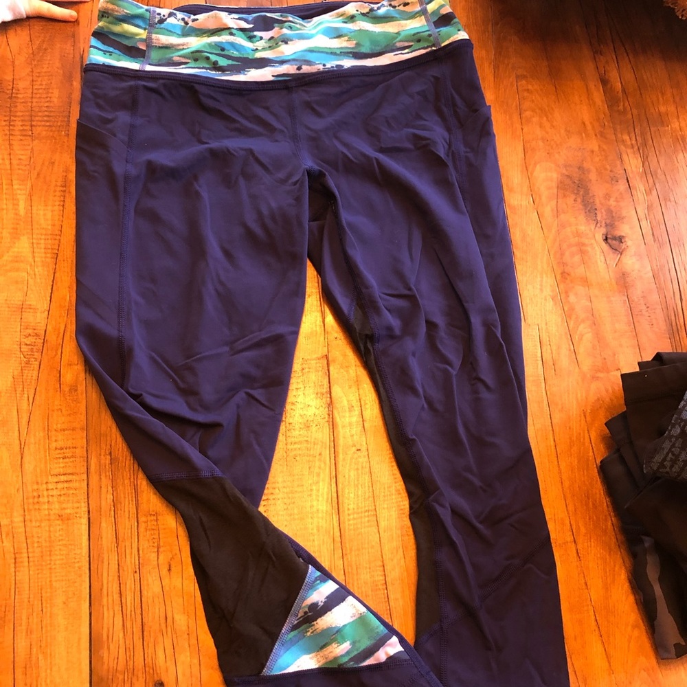 Lululemon Pace Rival crops size 8.